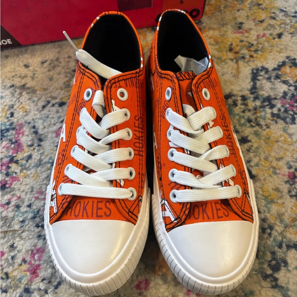 Virginia Tech womens sneakers size 6 brand new never worn - Picture 3 of 6